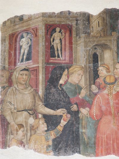 Detail from the Capitani della Misericordia, 1386 by Niccolò Pietro di Gerini